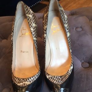 Used.Louboutin heels